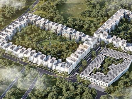 SHITET APARTAMENT 3+1 NË REZIDENCËN "PARK HOUSES", MJULL BATHORE NE TEG Kati 3, 157 m² 315.020 €