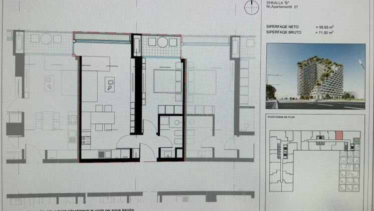 Tirane, SHITET SUPER APARTAMENT 1+1 NË REZIDENCËN LION PARK TEK ZOGU I ZI Kati 16, 71 m² 130.000 € ( SHITET SUPER APARTAMENT 1+1 NË REZIDENCËN LION PARK TEK ZOGU I ZI)