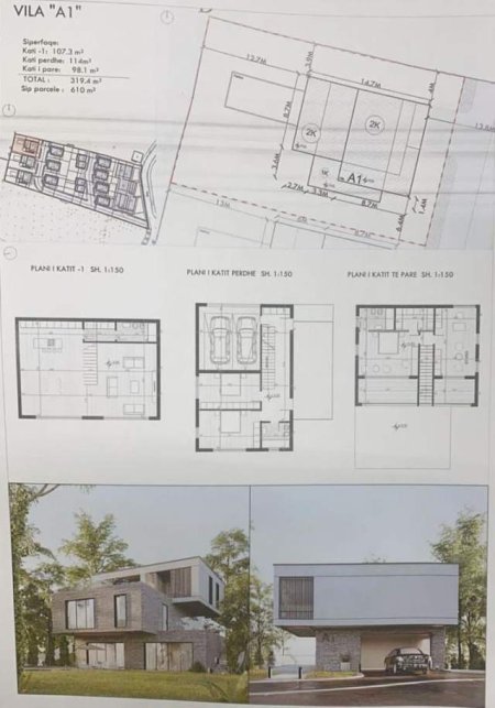 Tirane, shes Vile 2 Katshe Kati 0, 319 m² 800.000 Euro ("Lakeside" Residence)