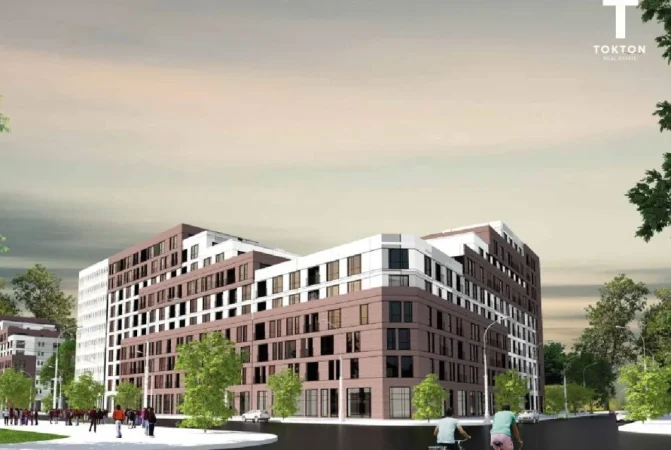 Tirane, shitet apartament 1+1 Kati 8, 81 m² (KOMPLEKSI URBAN GATE)