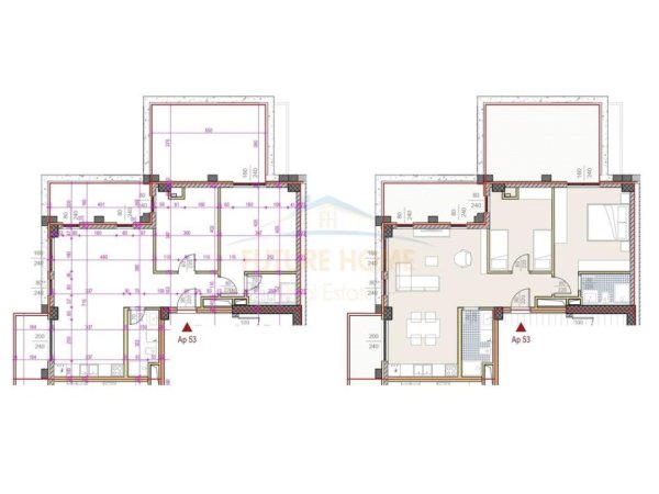 Tirane, shitet apartament 2+1 Kati 5, 111 m² 710.800 € (Blloku)