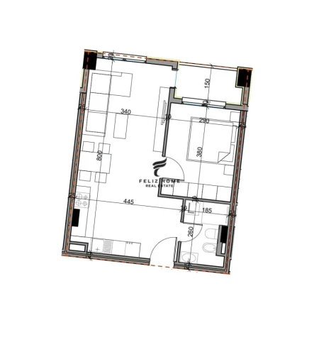 Tirane, shitet apartament 1+1+Ballkon Kati 1, 66 m² 74.000 € (PASKUQAN)