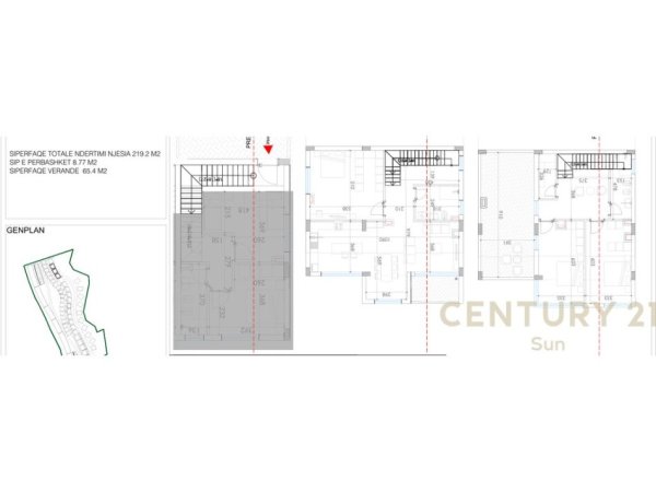 Tirane, shitet apartament duplex Dublex Kati 4, 293 m² 288.500 € (Liqeni i Farkes)