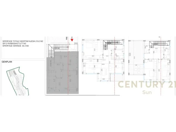 Tirane, shitet apartament duplex Dublex Kati 4, 293 m² 288.500 € (Liqeni i Farkes)