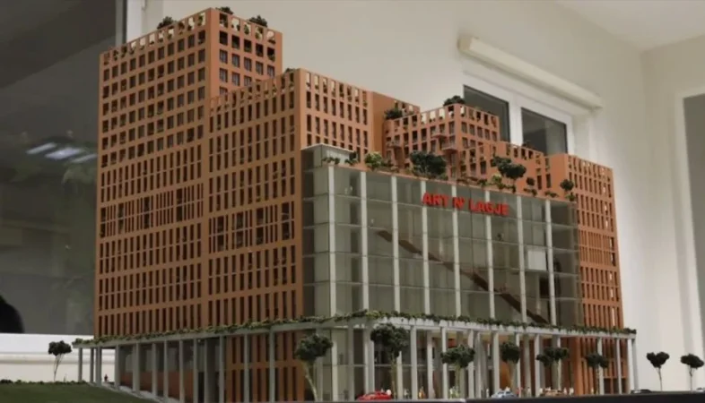 Tirane, shes 2+1+Ballkon Kati 4, 107 m² 161.400 € (Porcelan ART N'LAGJE)