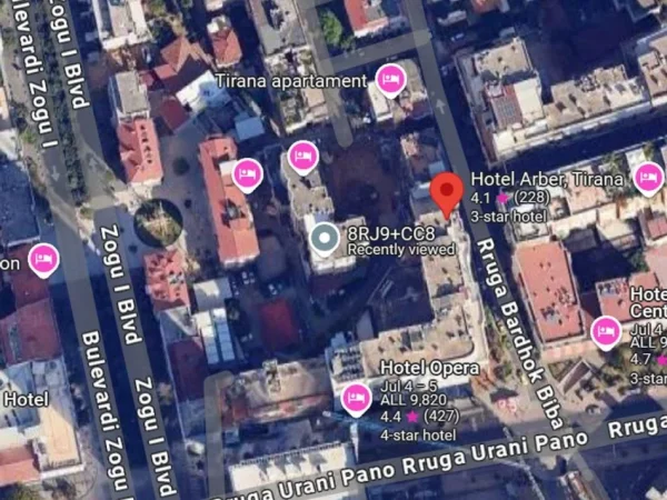 Tirane, jepet me qera ambjent biznesi Kati 0, 70 m² 400 € (Qender)