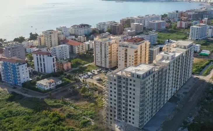 Shengjin, shitet apartament 1+1 Kati 8, 73 m² 69.000 € (Shengjin)