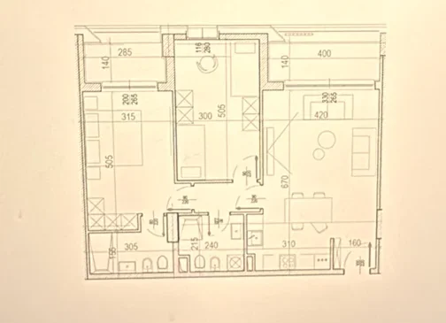 Tirane, shes apartament 2+1+Ballkon Kati 3, 117 m² 199.500 € (Riverside Residence)
