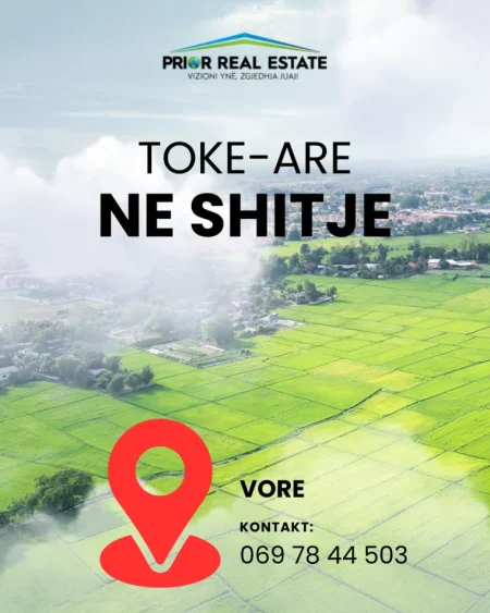 Tirane, shitet toke bujqesore , 5.000 m² (Vore)