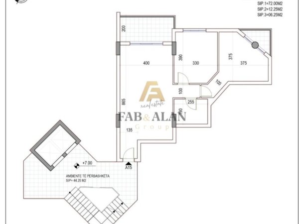Sarande, shitet apartament 2+1 Kati 2, 93 m² 110.000 € (Lagjia 3, Sarande)