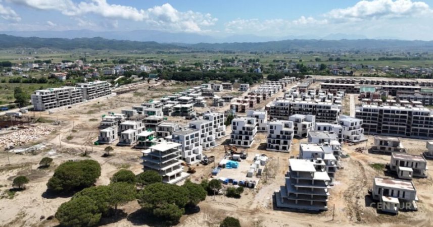 Durres, shitet 1+1+Ballkon Kati 4, 75 m² 