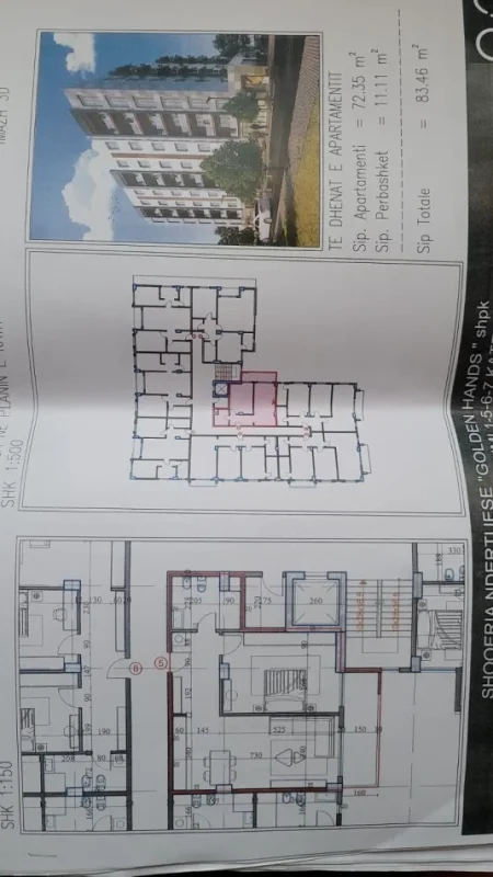 Apartament 2+1 ne shitje ne Paskuqan (110,000 Euro)