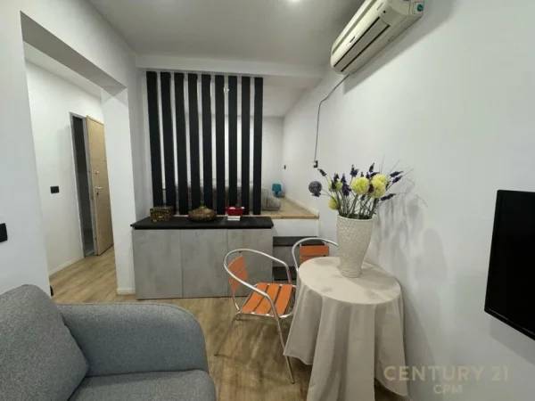 Tirane, jepet me qera vetem 1 dhome 1+1 Kati 9, 450 € 