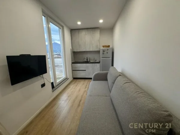 Tirane, jepet me qera vetem 1 dhome 1+1 Kati 9, 450 € 