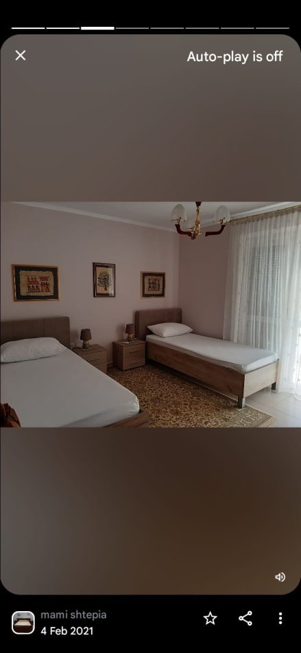 Tirane, jepet me qera apartament 2+1 Kati 3, 80 m² 600 € 