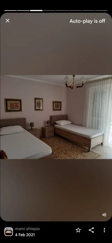 Tirane, jepet me qera apartament 2+1 Kati 3, 80 m² 600 € 