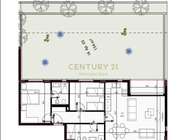 Tirane, shes apartament 2+1+2+VERANDE , 251 m² 349.000 € (Mjull-Bathore)