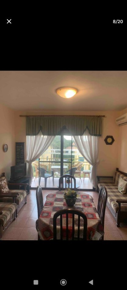 Durres, jepet me qera 1+1+Ballkon Kati 3, 60 m² 50 €/nata (Rruga Kristal, Golem)