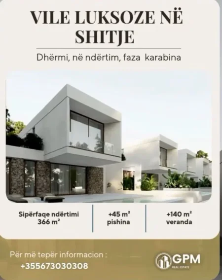 Dhermi - Palase, shitet Vile , 481 m² 1.150.000 €.