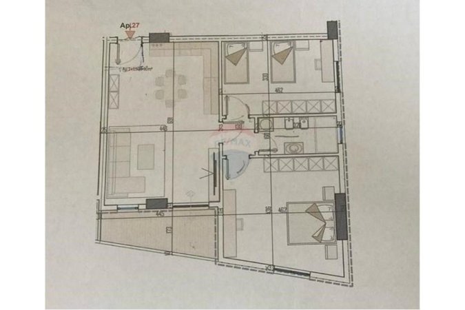 Apartament ne shitje, 2+1 ne Unazen e Re, Paskuqan (119'500 Euro) !