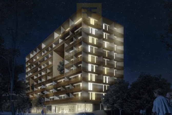 Tirane, shitet apartament 2+1 Kati 7, 115 m² 354.750 € (Rruga e Kosovareve)