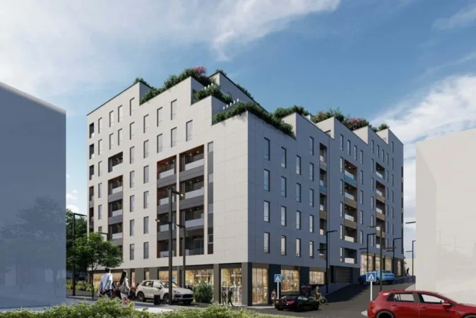 Tirane, shitet apartament 1+1 Kati 2, 47 m² 69.975 € (Rruga Idriz Dollaku, prane burgut te grave)