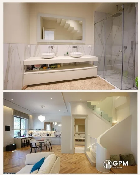 Tirane, shitet apartament duplex 3+1 , 187 m² 480.000 € .