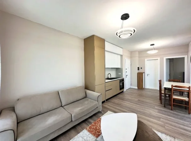 Tirane, jepet me qera apartament 1+1+Ballkon Kati 8, 69 m² 400 € (Astir)