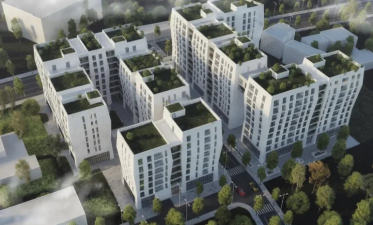 Tirane, shitet apartament 2+1+Ballkon Kati 3, 109 m² 163.500 € (Porcelain)