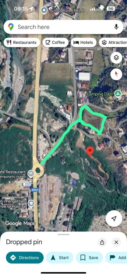 Tirane, shes toke , 2.000 m² (Rruga Myslym Keta, Tirane)