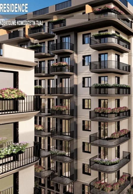 Sarande, shes apartament 2+1+Ballkon Kati 5, 