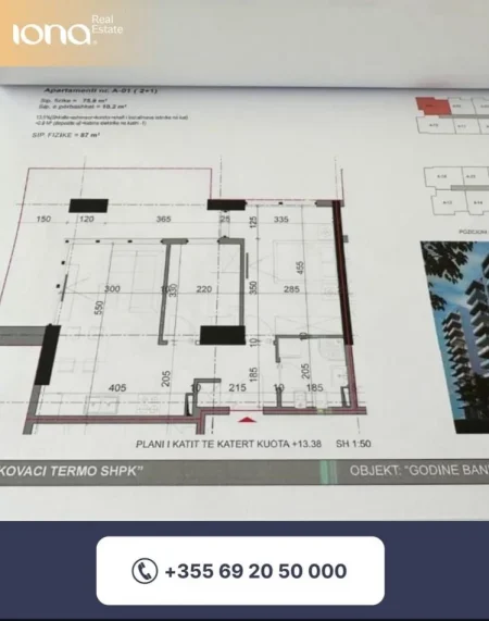 Shengjin, shiten apartamente