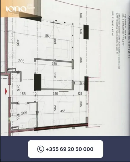 Shengjin, shiten apartamente