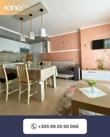 Golem, shitet apartament 1+1 Kati 3, 66 m² (Grand Blue FAFA)