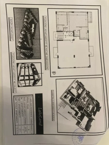 Tirane, shitet apartament 2+1+Ballkon Kati 2, 116 m² 226.000 € (FARKE)