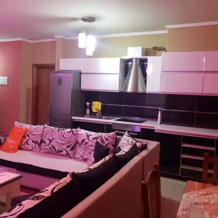 Tirane, jepet me qera apartament 1+1 Kati 4, 61 m² 500 € (Liqeni i Thate)