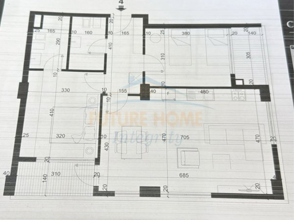 Tirane, shitet apartament 2+1 Kati 2, 108 m² 232.200 € (Bulevardi i Ri)