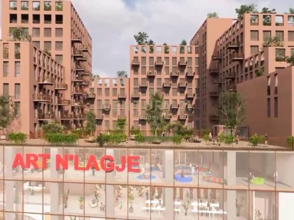 Tirane, shes apartament 1+1 Kati 7, 63 m² 119.000 € (rezidenca ART N’LAGJE)