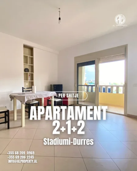 Durres, shitet 1+1 Kati 3, 145.000 € 