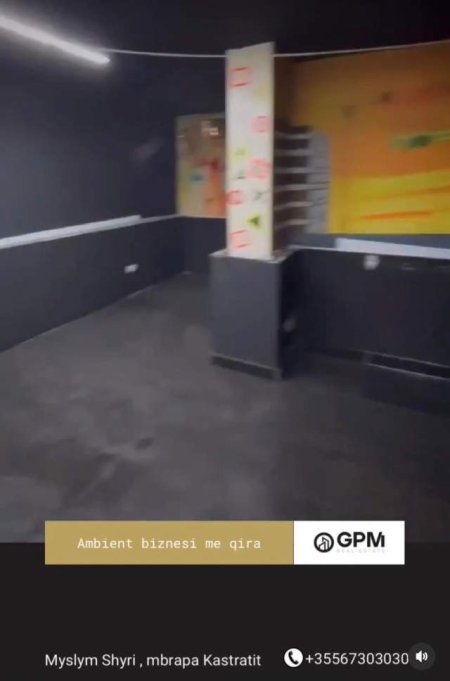 Tirane, jepet me qera ambjent biznesi Kati 0, 150 m² 750 Euro (Myslym Shyri)