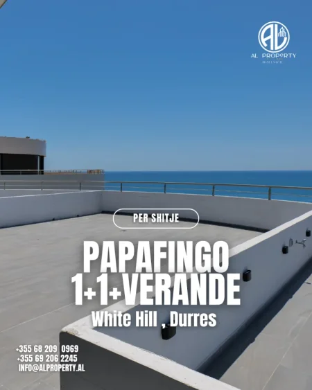 Durres, shitet apartament+verande | Penthouse 1+1+Ballkon Kati 6, 137 m² 280.000 € 