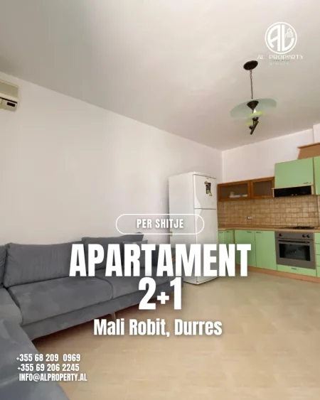 Durres, shitet apartament 2+1+Ballkon Kati 4, 88.000 € 