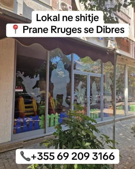 Tirane, shitet lokal , 225 m² 