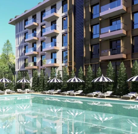 Qerret, shitet apartament 1+1 Kati 4, 63 m² 75.600 € 