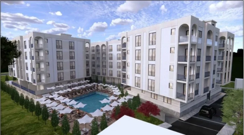 Durres Plazh, shitet apartament 1+1 Kati 3, 62 m² 80.000 € (durres)