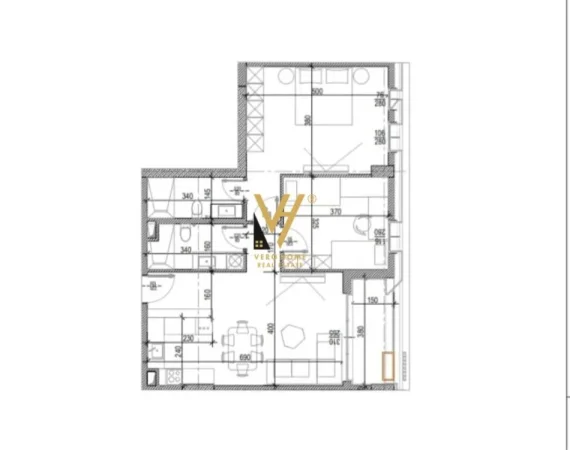 Tirane, shitet apartament 2+1+Ballkon Kati 6, 110 m² 221.000 € (21 DHJETORI)