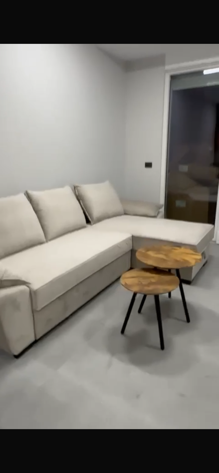 Tirane, jepet me qera apartament 1+1+Ballkon Kati 0, 60 m² 450 € (rruga kryesore tek kryqezimi shkolla Bashkuar Pallati i ri Me administrim)