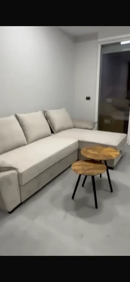 Tirane, jepet me qera apartament 1+1+Ballkon Kati 0, 60 m² 450 € (rruga kryesore tek kryqezimi shkolla Bashkuar Pallati i ri Me administrim)