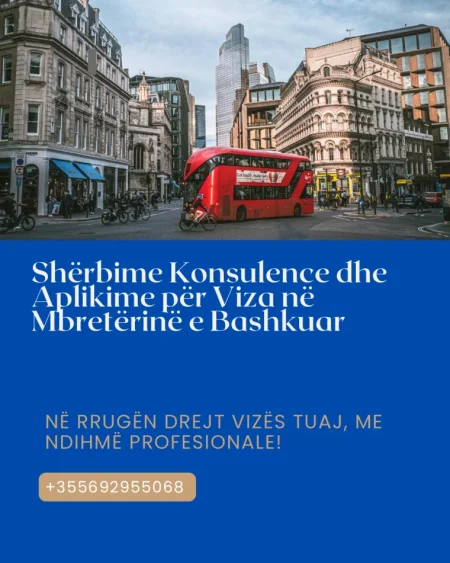 Tirane, ofroj Konsulence dhe aplikime per viza