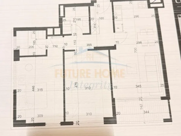 Tirane, shitet apartament 2+1+Ballkon Kati 5, 99 m² 214.500 € 